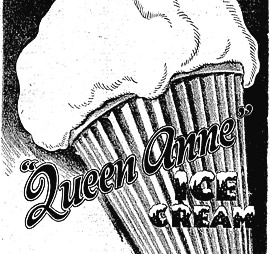 Queen Anne Ice Cream,  Wellington